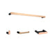 Rose Gold Bathroom Accessories Combo Set - NZHomeware