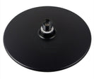 Round 230mm ABS Matte Black Shower Head with Ceiling Mounted Shower Arm - NZHomeware