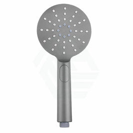Round 3 Functions Brushed Nickel Rainfall Hand Held Shower Head Only - NZHomeware