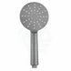 Round 3 Functions Brushed Nickel Rainfall Hand Held Shower Head Only - NZHomeware