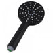 Round Black ABS 3 Function Handheld Shower Only - NZHomeware
