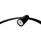 Round Black Hand Towel Ring Wall Mounted - NZHomeware