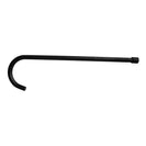 Round Black Solid Brass Freestanding Bath Spout Floor Mounted Bath Outlet - NZHomeware