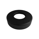 Round Black Solid Brass Freestanding Bath Spout Floor Mounted Bath Outlet - NZHomeware