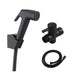 Round Black Water Bidets Toilet Sprayer Kit - NZHomeware