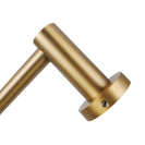 Round Brushed Yellow Gold Hand Towel Holder 347mm Wall Mounted - NZHomeware
