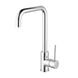 Round Chrome 360 degree Swivel Kitchen Sink Mixer Tap Gooseneck Spout - NZHomeware