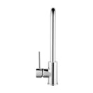 Round Chrome 360 degree Swivel Kitchen Sink Mixer Tap Gooseneck Spout - NZHomeware