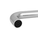 Round Chrome 360 degree Swivel Kitchen Sink Mixer Tap Gooseneck Spout - NZHomeware