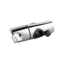 Round Chrome Adjustable Shower Rail with Handheld Shower Set - NZHomeware