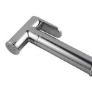 Round Chrome Brass Toilet Bidet Spray Kit with 1.2m PVC Water Hose - NZHomeware