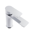 Round Chrome Shower Slider with Sliding Handpiece Holder & Soap Dish With Solid Brass White & Chrome Basin Mixer Tap Combo - NZHomeware