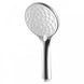 Round Chrome&White ABS 3 Function Handheld Shower Only - NZHomeware