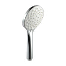 Round Chrome&White ABS 3 Function Handheld Shower Only - NZHomeware