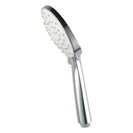 Round Chrome&White ABS 3 Function Handheld Shower Only - NZHomeware