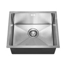 Round Corner Stainless Steel Kitchen Sink 440x440mm, Top/Flush/Undermount - NZHomeware