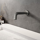 Round Gunmetal Grey Bathtub Spout Wall Spout Water Spout - NZHomeware