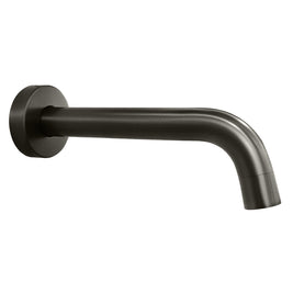 Round Gunmetal Grey Bathtub Spout Wall Spout Water Spout - NZHomeware