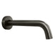 Round Gunmetal Grey Bathtub Spout Wall Spout Water Spout - NZHomeware