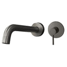 Round Gunmetal Grey Bathtub/Basin Mixer Wall Mounted - NZHomeware