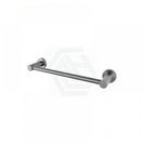 Round Gunmetal Grey Hand Towel Holder 347mm Wall Mounted - NZHomeware
