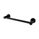 Round Matte Black Hand Towel Holder 347mm Wall Mounted - NZHomeware