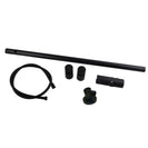 Round Matte Black Water Spout And Slide Shower Bathroom Set Bathtub tap With Wall Mixer - NZHomeware