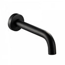 Round Matte Black Water Spout And Slide Shower Bathroom Set Bathtub tap With Wall Mixer - NZHomeware
