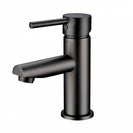 Round Solid Brass Gunmetal Grey Basin Mixer Tap Bathroom Vanity Tap - NZHomeware