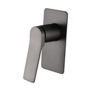 Rumia Brushed Gunmetal Grey Bath/Shower Wall Mixer - NZHomeware