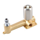 Rumia Brushed Nickel Bathtub Spout Basin Wall Mixer With Spout Water Spout - NZHomeware