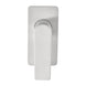 Rumia Brushed Nickel Solid Brass Shower/Bath Wall Mixer Wall Mounted - NZHomeware