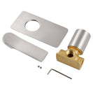 Rumia Brushed Nickel Solid Brass Shower/Bath Wall Mixer Wall Mounted - NZHomeware