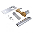 Rumia Chrome Bathtub Basin Wall Mixer With Spout Solid Brass Watermark - NZHomeware