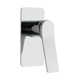 Rumia Chrome Shower Wall Mixer Solid Brass Watermark - NZHomeware