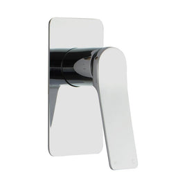 Rumia Chrome Shower Wall Mixer Solid Brass Watermark - NZHomeware