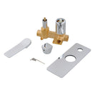 Rumia Chrome Shower Wall Mixer With Diverter - NZHomeware