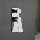 Rumia Chrome Shower Wall Mixer With Diverter - NZHomeware