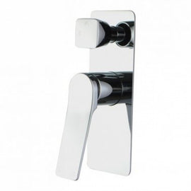 Rumia Chrome Shower Wall Mixer With Diverter - NZHomeware