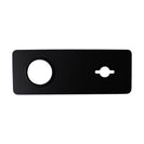 Rumia Matt Black Bathtub Basin Wall Mixer With Spout Solid Brass Watermark - NZHomeware