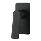 Rumia Matt Black Wall - Mounted Shower Mixer | Solid Brass | Watermark Certified - NZHomeware