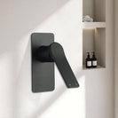 Rumia Shower Wall Mixer Solid Brass Watermark Matt Black - NZHomeware