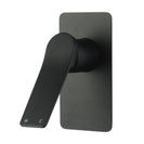 Rumia Shower Wall Mixer Solid Brass Watermark Matt Black - NZHomeware