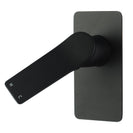 Rumia Shower Wall Mixer Solid Brass Watermark Matt Black - NZHomeware