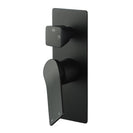 Rumia Shower Wall Mixer With Diverter Matt Black - NZHomeware