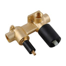 Rumia Shower Wall Mixer With Diverter Matt Black - NZHomeware