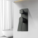 Rumia Shower Wall Mixer With Diverter Matt Black - NZHomeware