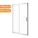 Shower Glass Door Only 1100*1900mm Sliding - NZHomeware