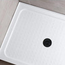 Shower Waste Easy Clean Shower Drain Black - NZHomeware