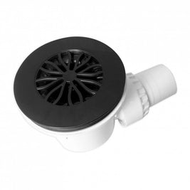 Shower Waste Easy Clean Shower Drain Black - NZHomeware